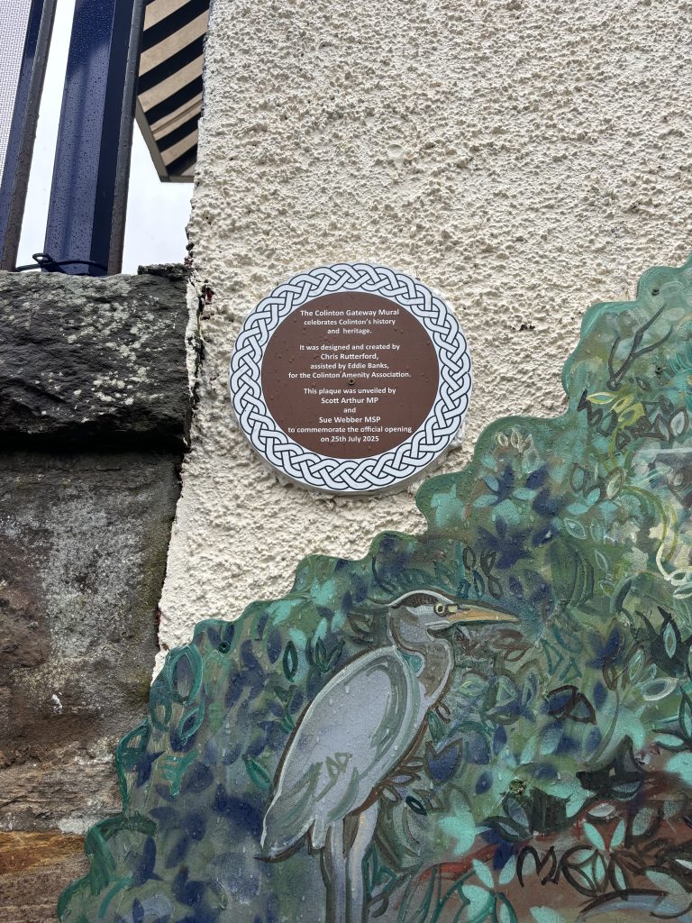 Cuddies Lane Mural, Colinton, Edinburgh
